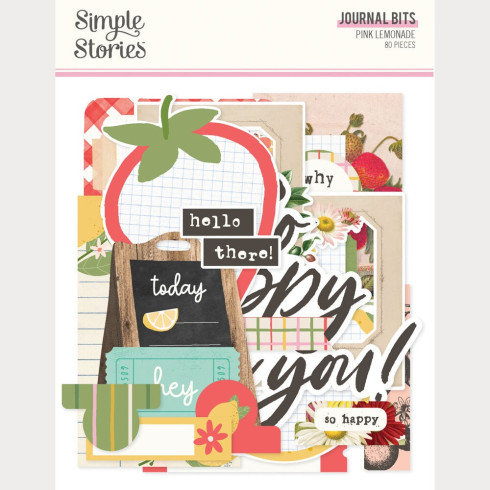 Simple Stories - Collectors Essential Kit "Pink Lemonade" 12 Bogen Designpapier