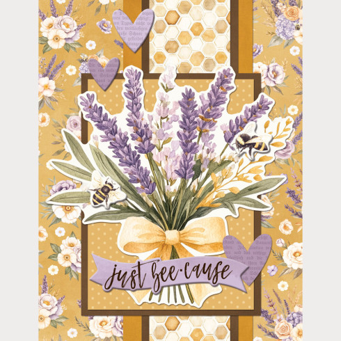 Simple Stories - Simple Cards Kit "Simple Vintage Lavender Fields"