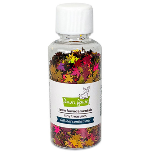 Lawn Fawn - Tiny Treasures Confetti Mix „Fall Leaf“