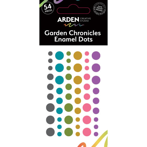 Arden Creative Studio - Klebesteine "Garden Chronicles" by Katie Pertiet Enamel Dots