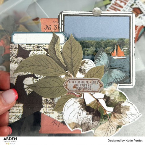 Preview: Arden Creative Studio - Stanzteile "Amber Ledgers Essentials" by Katie Pertiet Laser Cuts