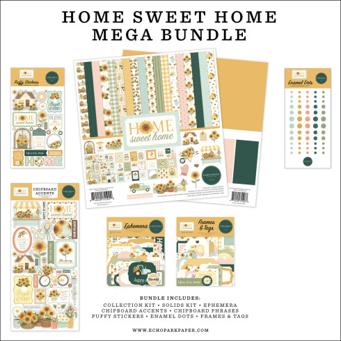 Carta Bella - Mega Bundle "Home Sweet Home" Komplettpaket