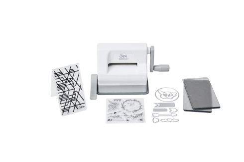 Preview: Sizzix - "Sidekick Starter Kit "White & Gray" – Stanz- und Prägemaschine"