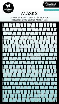 Preview: Studio Light - Schablone "Stone Background" Essentials Mask Stencil