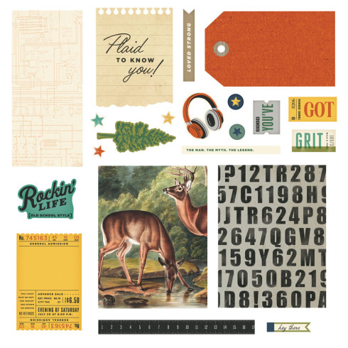 Simple Stories - Simple Cards Kit "Rustic Legend"