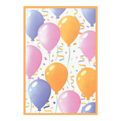 Sizzix - Schablone "Birthday Balloons" Stencil Design by Stacey Park