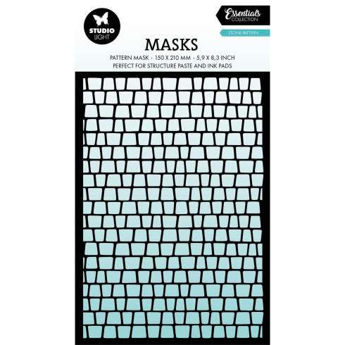 Studio Light - Schablone "Stone Background" Essentials Mask Stencil