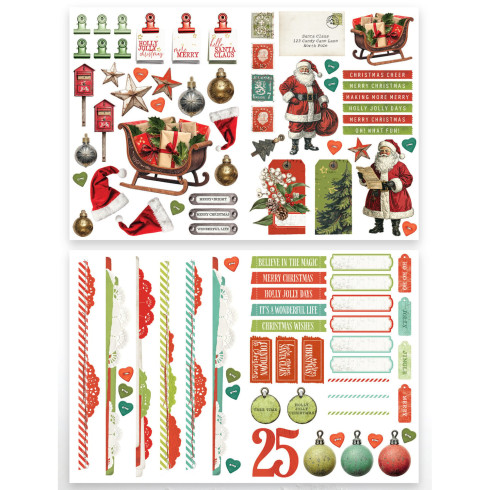 Arden Creative Studio - Stanzteile "Christmas Cheer" by Katie Pertiet Laser Cuts