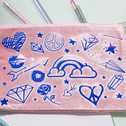 Cricut - Smart Iron-On "Holographic Blue" Transferfolie 13x36 (2011659)