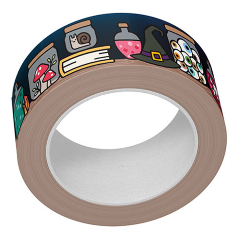 Preview: Lawn Fawn - Washi Tape "Hocus Pocus" 15 mm breit × 10 m lang