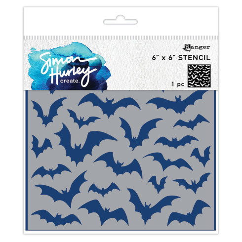 Ranger - Schablone "Bat Brigade" Stencil Design by Simon Hurley create
