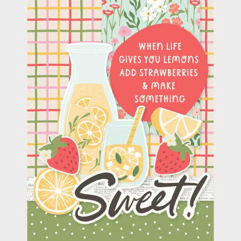 Simple Stories - Simple Cards Kit "Pink Lemonade"