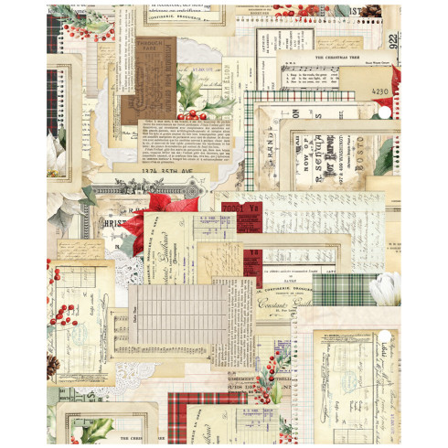 Preview: Simple Stories - Simple Vintage Old-Fashioned Christmas SN@P! - SN@P! Binder Inserts 6x8 Inch