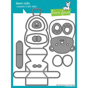 Lawn Fawn - Stanzschablone "Big Hugs Pop-Up" Lawn Cuts Dies