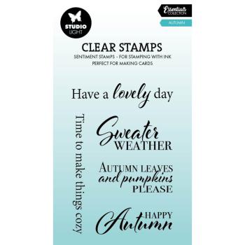 Studio Light - Stempel "Autumn" Essentials Clear Stamps