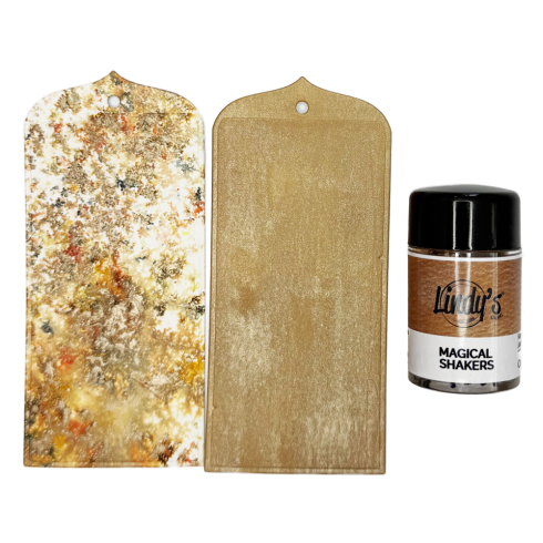 Lindys Stamp Gang - Pigmentpulver "Amber Ledgers" Magical Shaker 2.0 Set - 5x10g - by Katie Pertiet