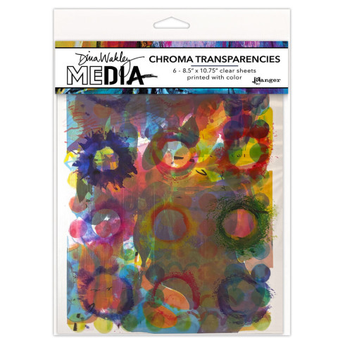 Preview: Ranger – Transparente Folien by Dina Wakley „Painted Elements“