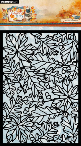 Preview: Studio Light - Schablone "Autumn Leaves" Autumn Story Mask Stencil