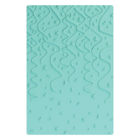 Preview: Sizzix - Multi-Level Prägefolder "Party Time" Embossing Folder - Design by Eileen Hull