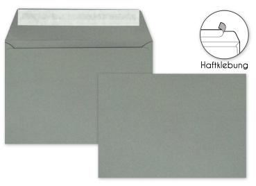 Briefumschlag DIN C5 120g/m² oF Haftklebung in steingrau