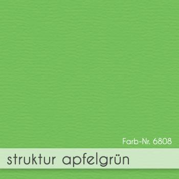 Preview: Trippelkarte - Leporello 210g/m² DIN B6 3-Fach in struktur apfelgrün
