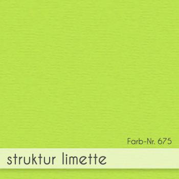 Altarfalz-Karte quadratisch (14,8x14,8cm) 210g/m² in struktur limette