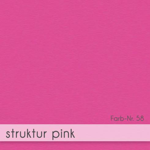 Preview: Karte - Einlegekarte 15x15 cm 220g/m² in struktur pink