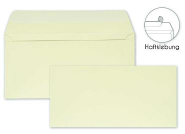 Briefumschlag DIN-Lang 120g/m² oF Haftklebung in hellcreme