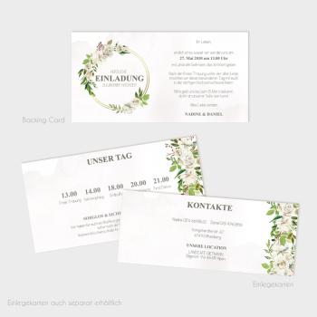 Einlegekarten-Bundle "Antique White" DIN Lang