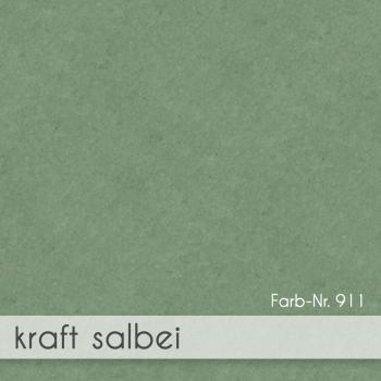 Passepartoutkarte mit ovalem Ausschnitt und Briefumschlag, DIN C6 in kraft salbei