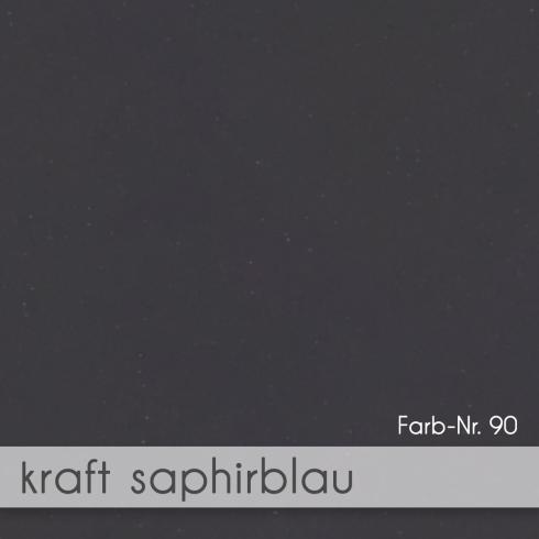Preview: Karte - Einlegekarte DIN B6 220g/m² in kraft saphirblau
