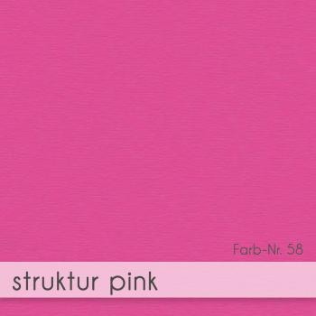 Tischkarte - Platzkarte 9 x 5 cm 220g/m² in struktur pink
