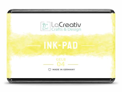 LaCreativ Ink-Pad – Stempelkissen gelb