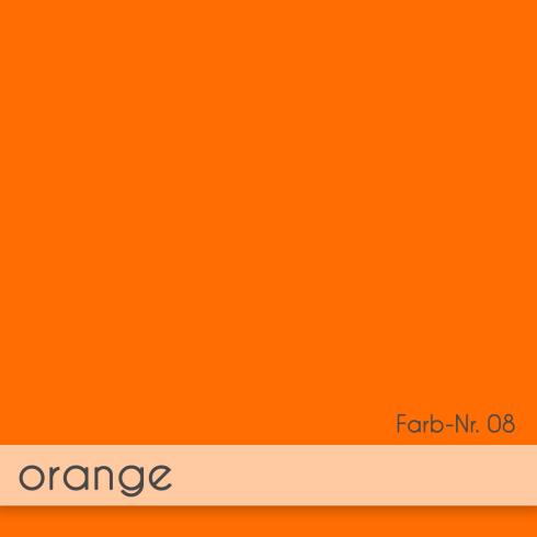Passepartoutkarte mit rechteckigem Ausschnitt und Briefumschlag, DIN C6 in orange