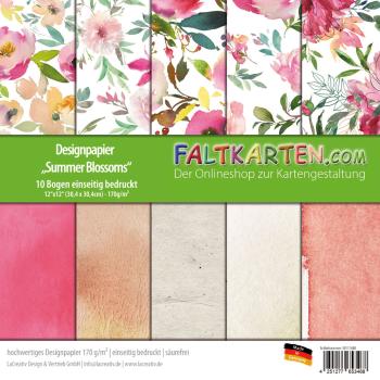 Designpapier Florasl Elegant 12x12