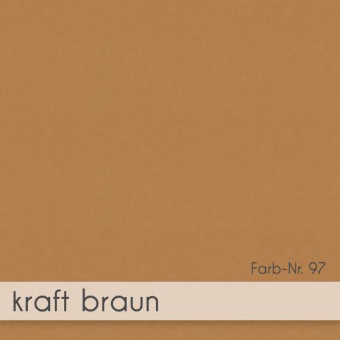 Preview: Karte - Einlegekarte DIN A6 220g/m² in kraft braun