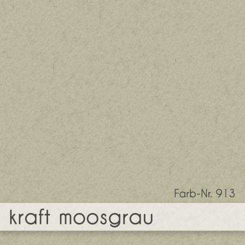 Preview: Karte - Einlegekarte 15x15 cm 220g/m² in kraft moosgrau