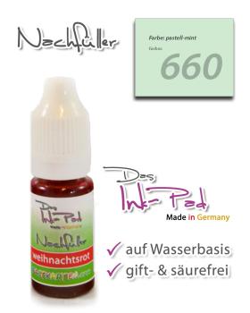 Nachfüller 10ml in pastell-mint für Das Ink-Pad - Stempelkissen