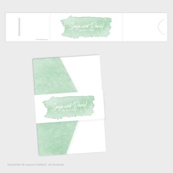 Banderole B6 für Pocketfold Karte