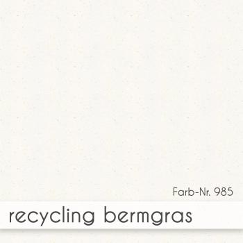 Passepartoutkarte rechteck 3-Fach DIN B6 in recycling bermgras
