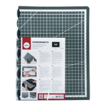 Rayher Schneidematte A3, faltbar, 450x300x1,9mm, rutschfest 