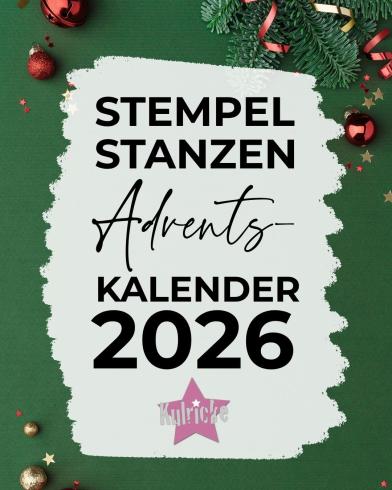 Kulricke Adventskalender STEMPEL & STANZEN - 2026
