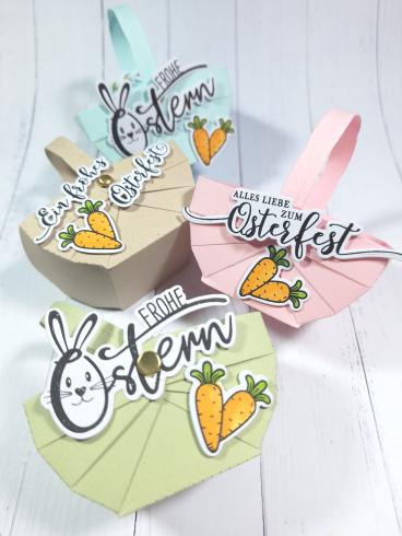 Preview: Kulricke Stanzschablone "Geschenkkörbchen" Craft Die 