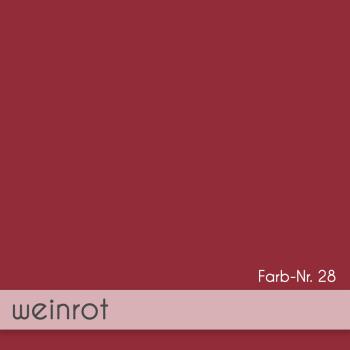 Preview: Passepartoutkarte rechteck 3-Fach DIN B6 in weinrot