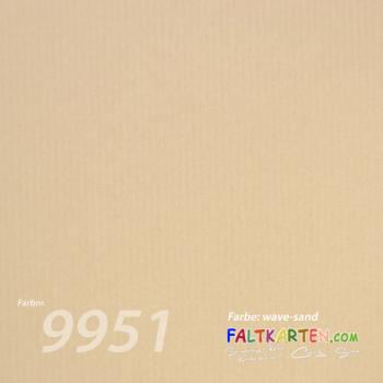 Cardstock 12"x12" 200g/m² (30,5 x 30,5cm) in wave-sand