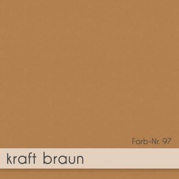 Preview: Passepartoutkarte rechteck 3-Fach DIN B6 in kraft braun