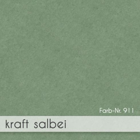 Preview: Faltkarte DIN A6 mit Briefumschlag DIN C6 in kraft salbei