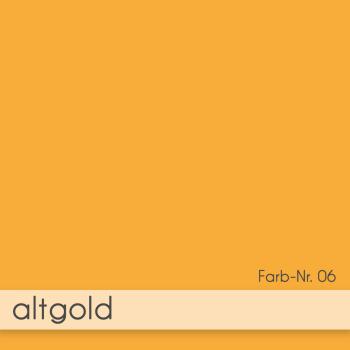 Preview: Trippelkarte - Leporello 240g/m² DIN A6 3-Fach in altgold