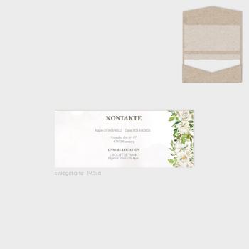 Einlegekarten-Bundle "Antique White" DIN Lang