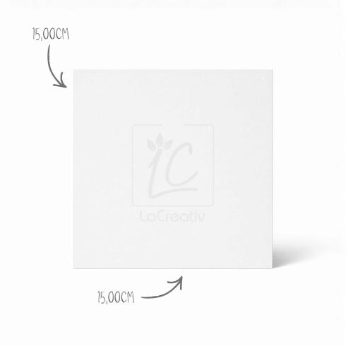 Preview: Karte - Einlegekarte 15x15 cm 220g/m² in struktur pink